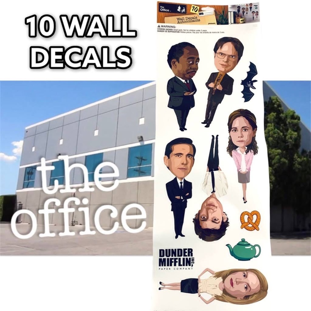 🖤 “THE OFFICE” WALL DECAL STICKERS 🖤